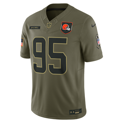 Myles Garrett Cleveland Browns Salute to Service Men's Nike Dri